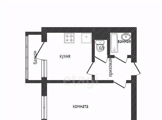 квартира г Белгород Западный ул Губкина 21 Западный округ фото 14