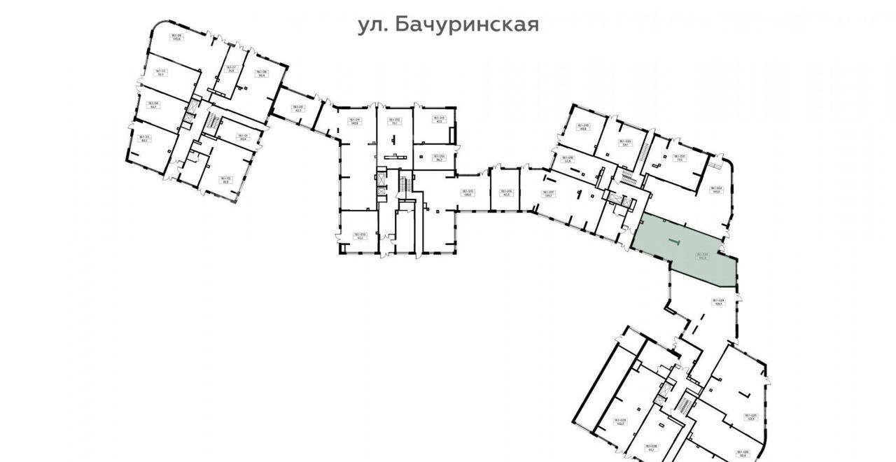 свободного назначения г Москва п Сосенское ЖК Скандинавия 1/3 метро Улица Горчакова Новомосковский административный округ, 18. фото 1