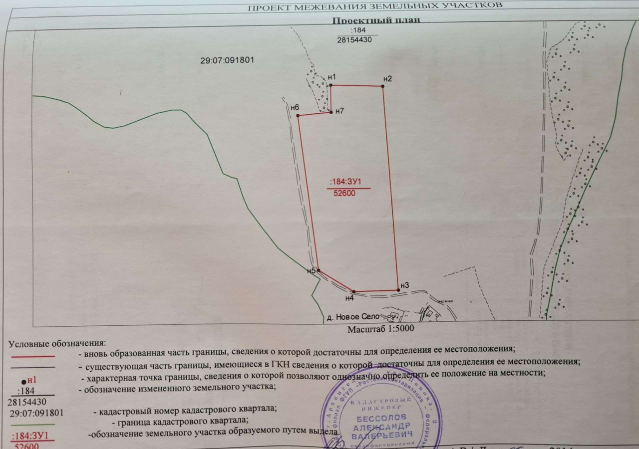 земля р-н Котласский г Котлас Приводинское, д. Новое Село, муниципальное образование фото 1