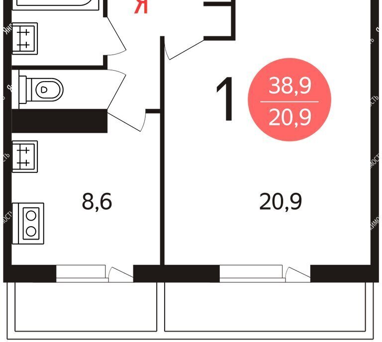 квартира г Москва метро Дегунино ул Дубнинская 22к/3 фото 1