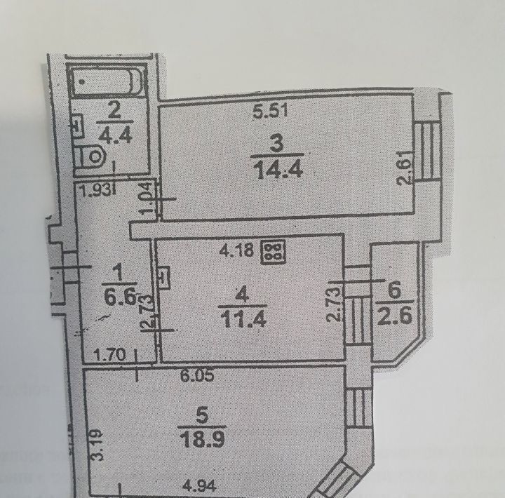 квартира г Саратов р-н Ленинский ул Электронная 15/9б фото 8