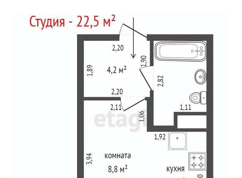 квартира г Екатеринбург Геологическая ул Рябинина 47 фото 15