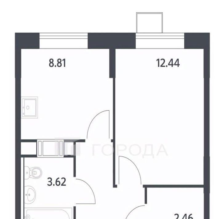 квартира г Москва метро Аэропорт Внуково Кокошкино дп, ул. Стожарова, 7 фото 1