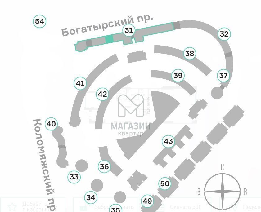 свободного назначения г Санкт-Петербург метро Пионерская пр-кт Богатырский 2а округ Комендантский аэродром фото 17