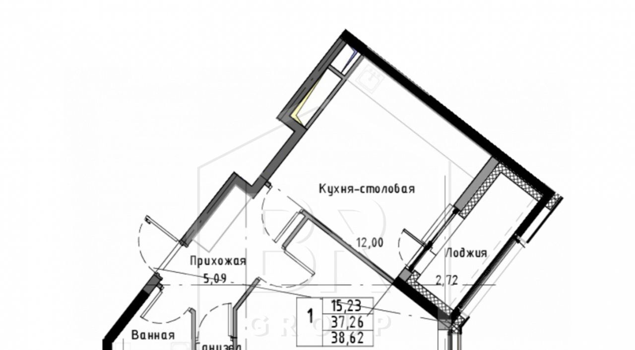 квартира г Санкт-Петербург метро Комендантский Проспект ул Планерная 97к/2 фото 2