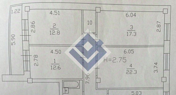 квартира г Пермь р-н Мотовилихинский ул Лебедева 34 фото 23