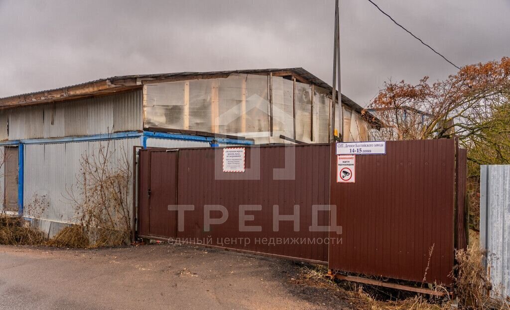 земля г Санкт-Петербург метро Проспект Ветеранов снт Дачное Балтийского завода ул 15-я линия завода фото 8