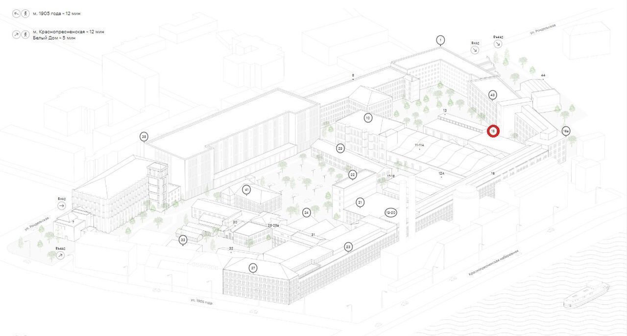 свободного назначения г Москва метро Краснопресненская ул Рочдельская 15с/15 муниципальный округ Пресненский фото 9