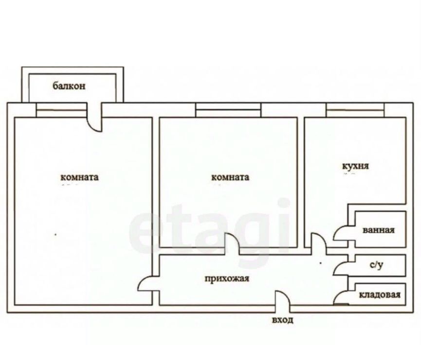 квартира г Казань Дубравная Горки-3 ул Дубравная 47 фото 25