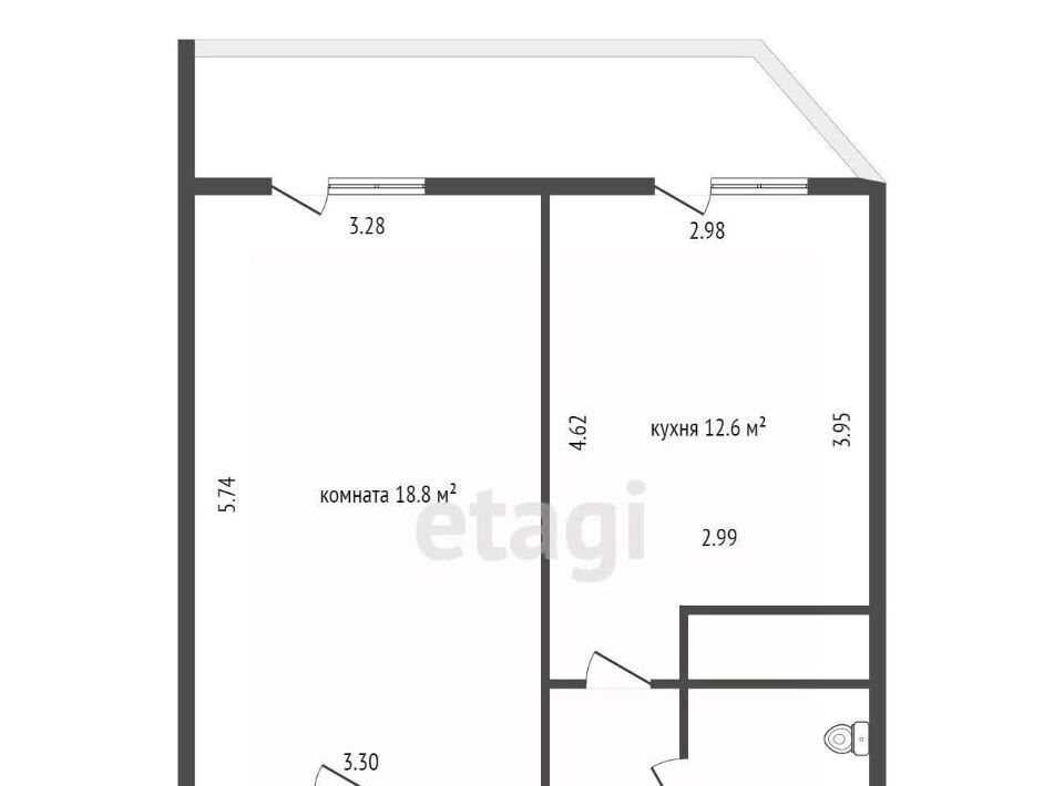 квартира г Екатеринбург Чкаловская ул Щорса 103 фото 17