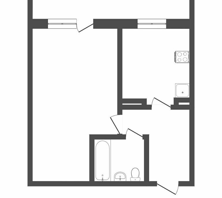 квартира г Тюмень Мыс ул Малиновского 4к/1 фото 17