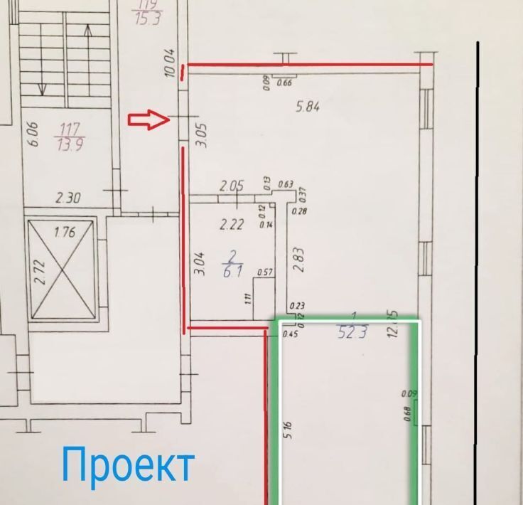 квартира р-н Анапский г Анапа ул Шевченко 288ак/2 фото 19