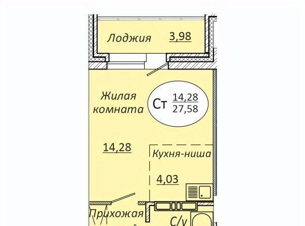 квартира Золотая Нива дом 51 фото