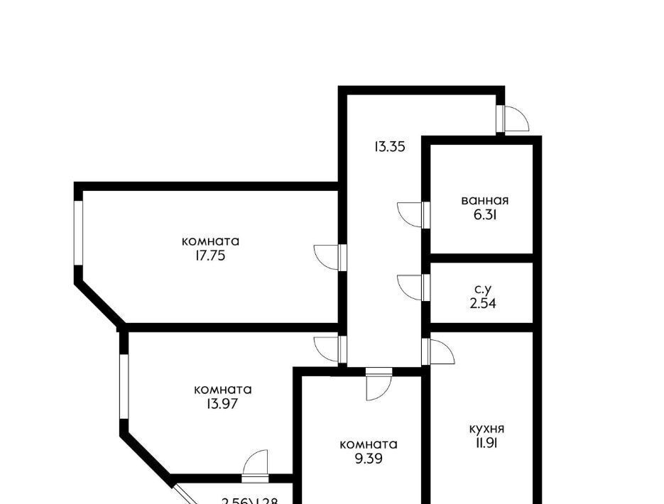 квартира г Краснодар р-н Карасунский ул Таманская 153к/2 фото 13