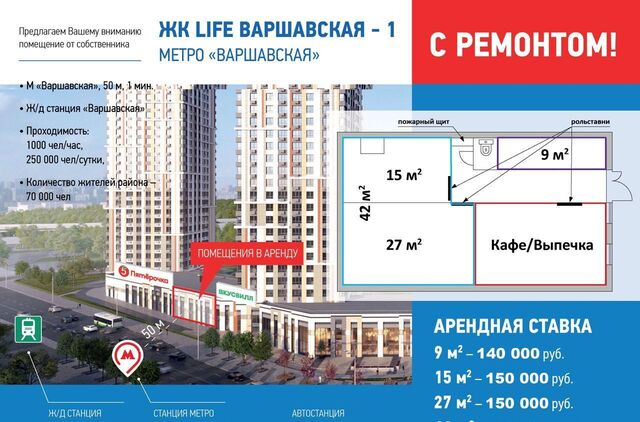 метро Варшавская проезд Каширский 25к/2 фото