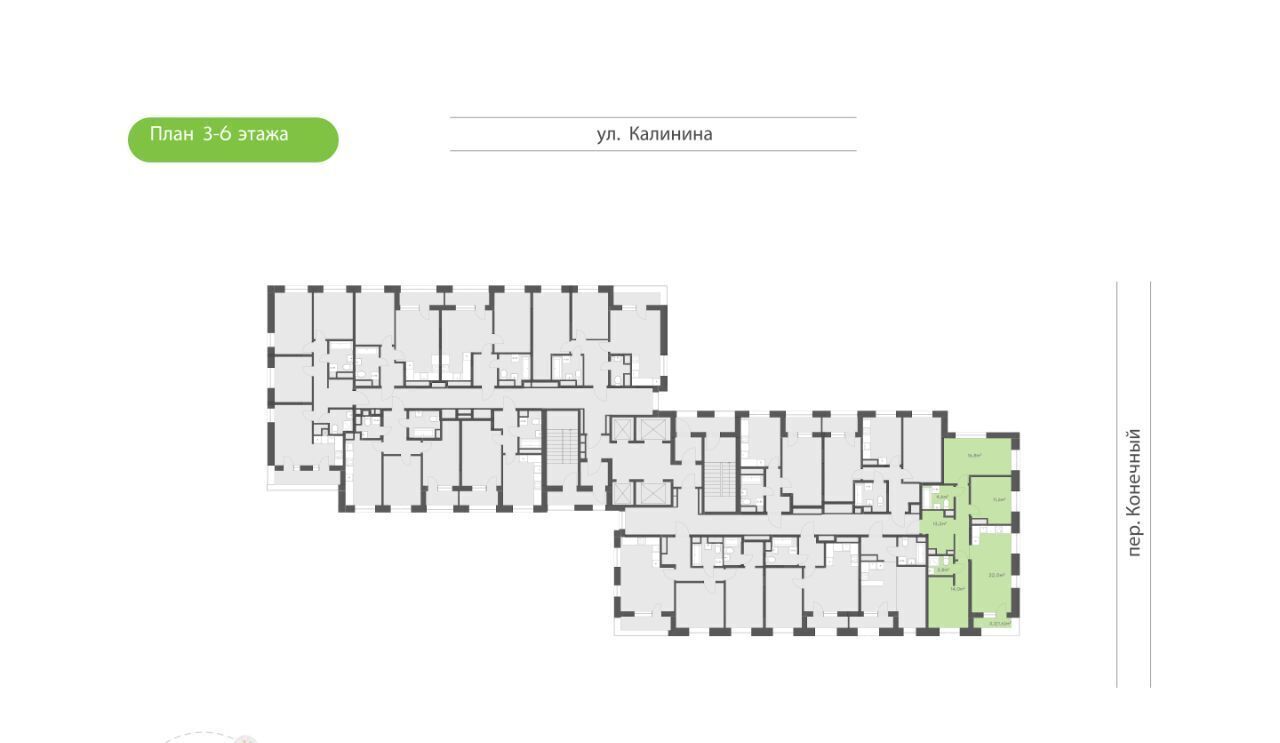квартира г Хабаровск р-н Центральный ул Калинина фото 2