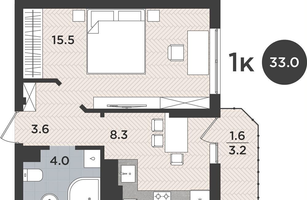 квартира г Калининград р-н Московский ул Тихорецкая 3 фото 7