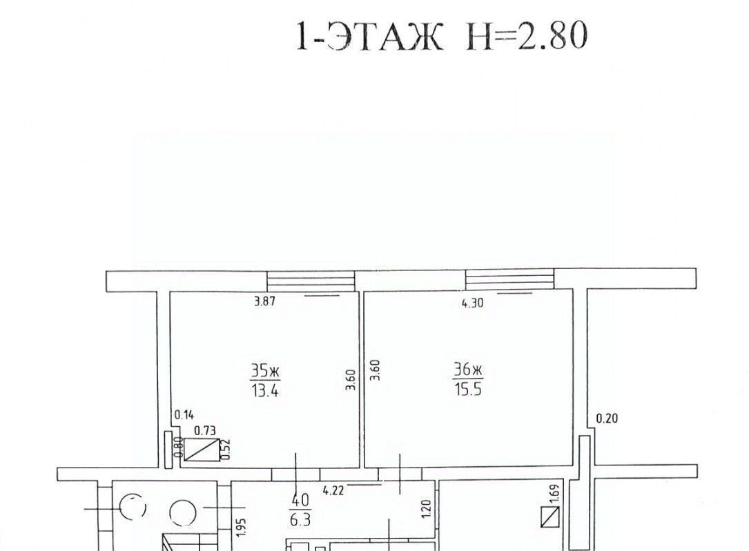 квартира г Калининград р-н Московский ул Дзержинского 114 фото 2