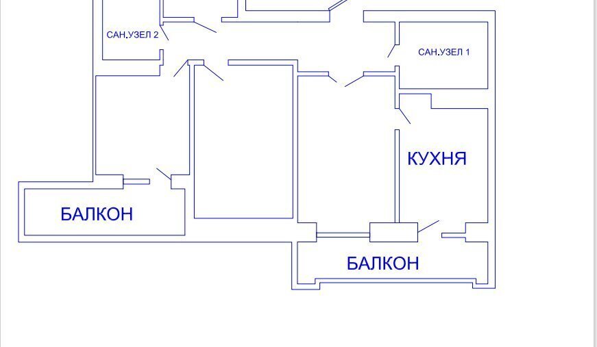 квартира г Новосибирск Речной вокзал ул Николаева 18 фото 3