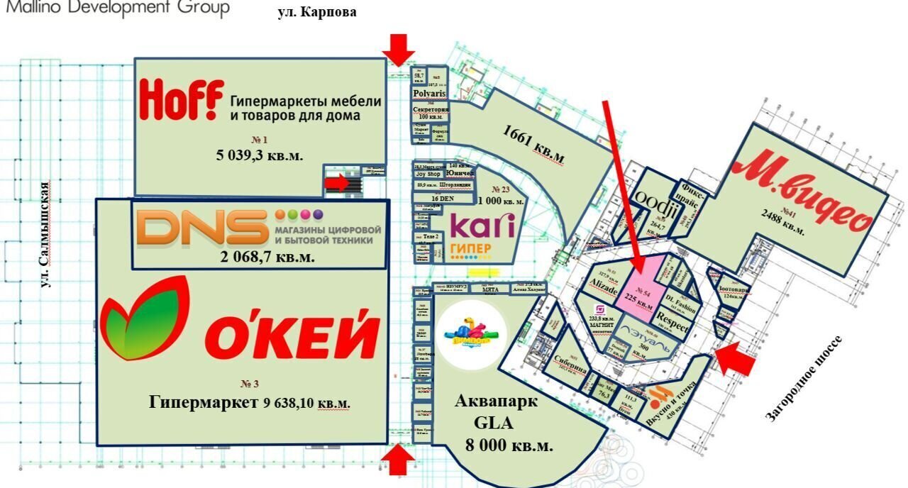 торговое помещение г Оренбург р-н Ленинский ул Салмышская 71 фото 1