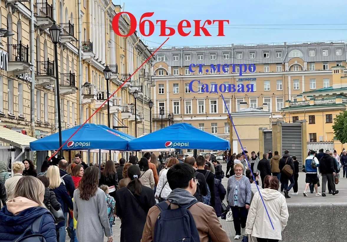 свободного назначения г Санкт-Петербург метро Садовая пл Сенная 7 Сенной округ фото 3