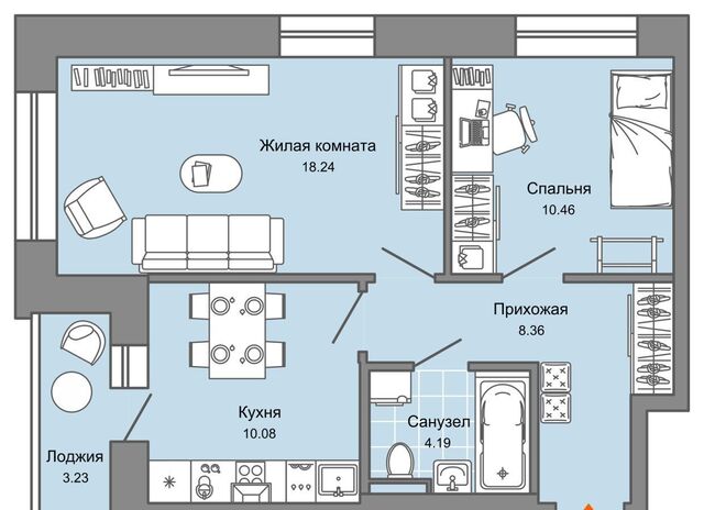 п Широкая Речка Академический фото