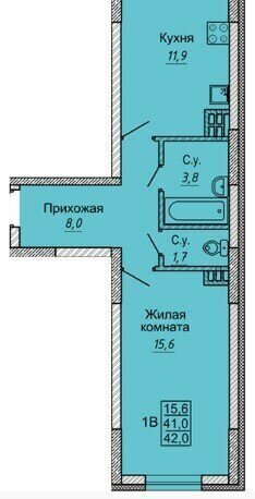 квартира г Новосибирск р-н Кировский ул Бородина 54 Площадь Маркса фото 1