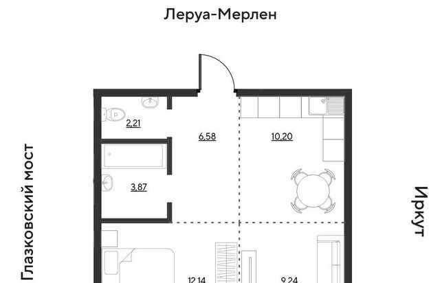 р-н Свердловский ул Набережная Иркута 25 Затон кв-л фото