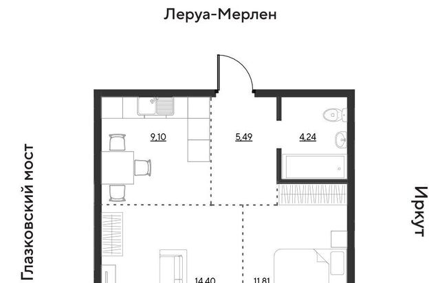 р-н Свердловский ул Набережная Иркута 25 Затон кв-л фото