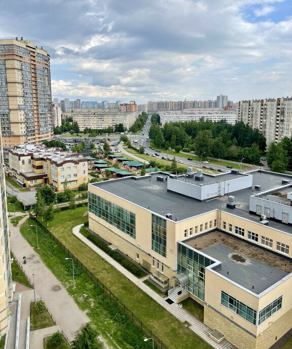 квартира г Санкт-Петербург метро Проспект Просвещения ш Выборгское 17к/2 округ Шувалово-Озерки фото 10