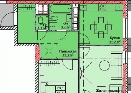 р-н Первомайский ЖК Каштановый двор 1/5 фото