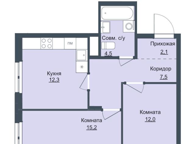 р-н Октябрьский Северо-Западный 5 жилрайон, 4-й мкр фото