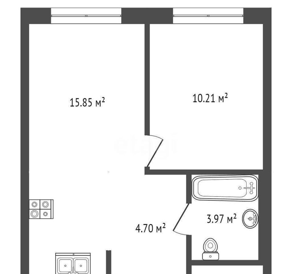 квартира г Москва метро Аминьевская ш Очаковское 5к/4 фото 19