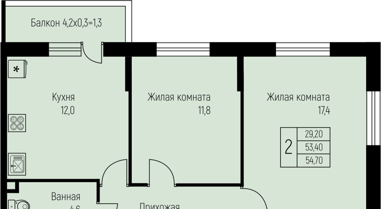 квартира г Краснодар п свх Прогресс п Березовый ЖК Прогресс муниципальное образование фото 1