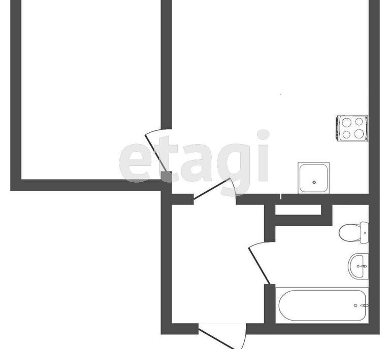 квартира г Тюмень ул Газовиков 73к/1 фото 17