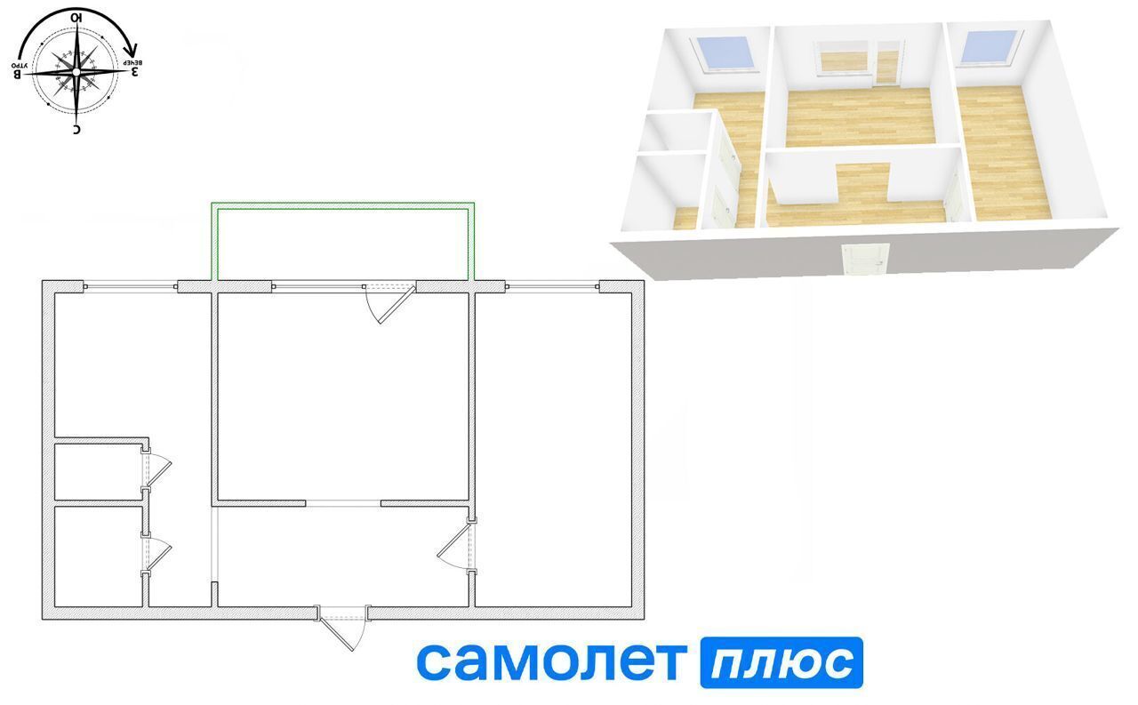 квартира г Кемерово р-н Рудничный ул Стахановская 1а Кедровка фото 12