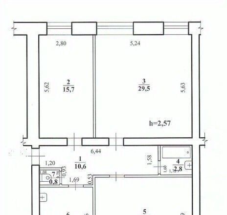 квартира г Чита р-н Центральный ул Смоленская 49 фото 19