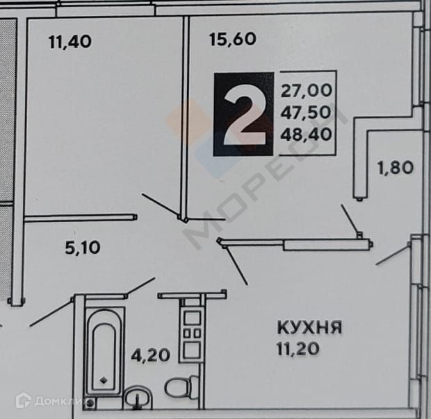 квартира г Краснодар р-н Прикубанский ул Западный Обход 39/2 муниципальное образование Краснодар фото 6