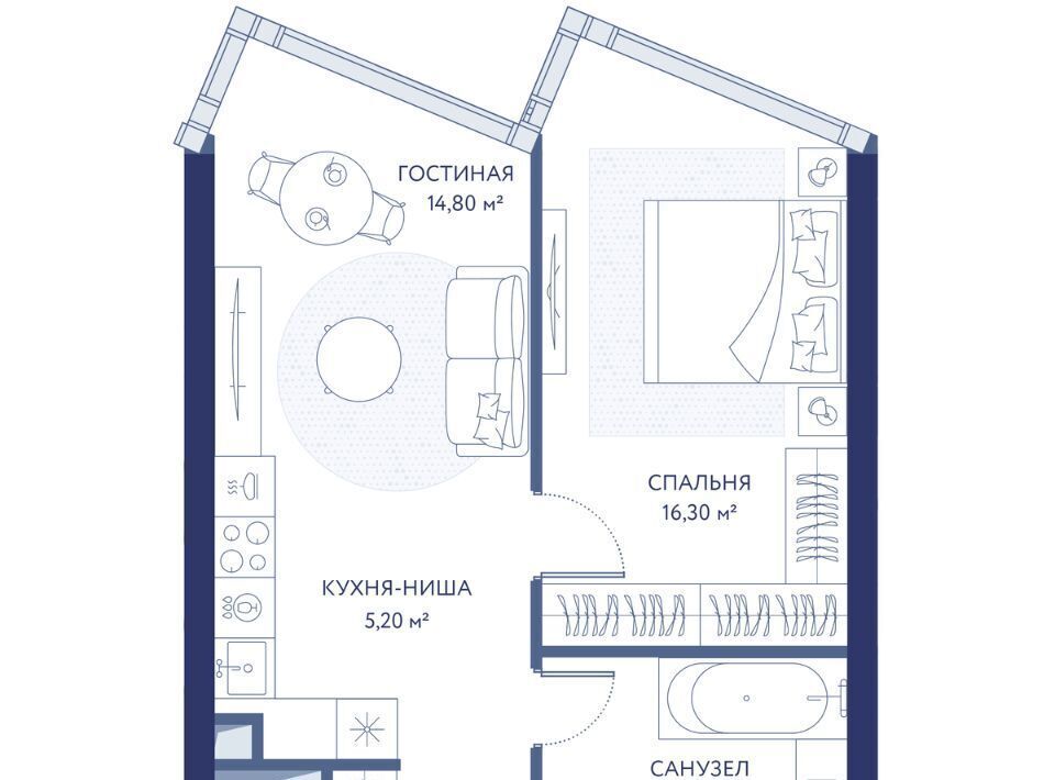 квартира г Москва ЗАО ул Потылиха фото 1