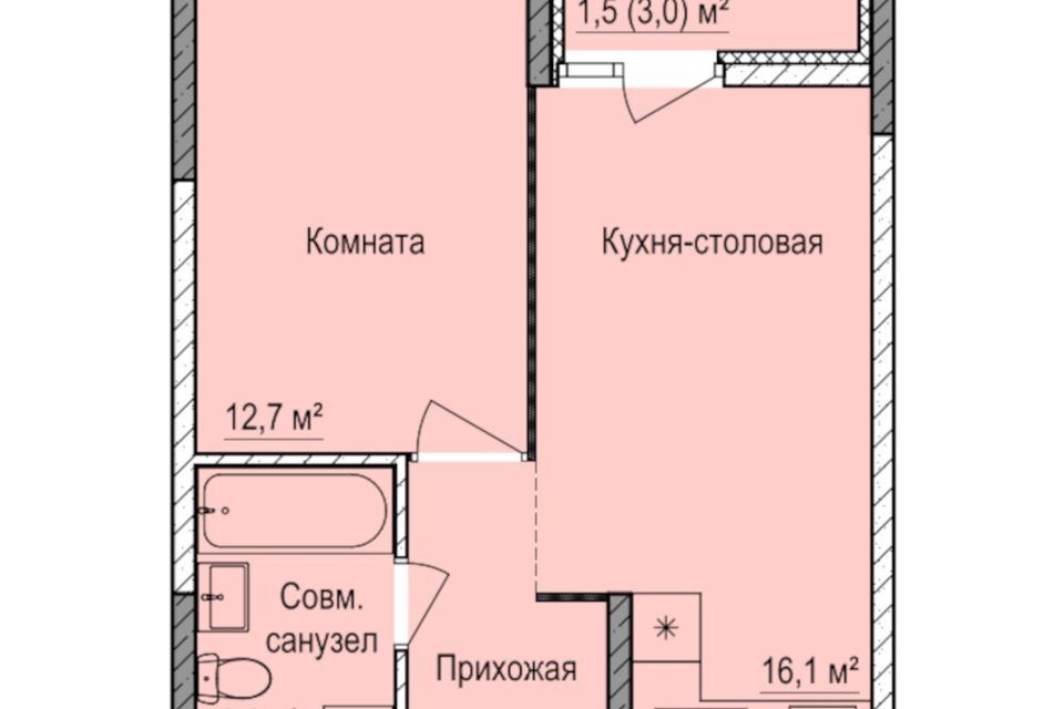 квартира г Ижевск р-н Индустриальный Буммаш ул 10 лет Октября городской округ Ижевск фото 1