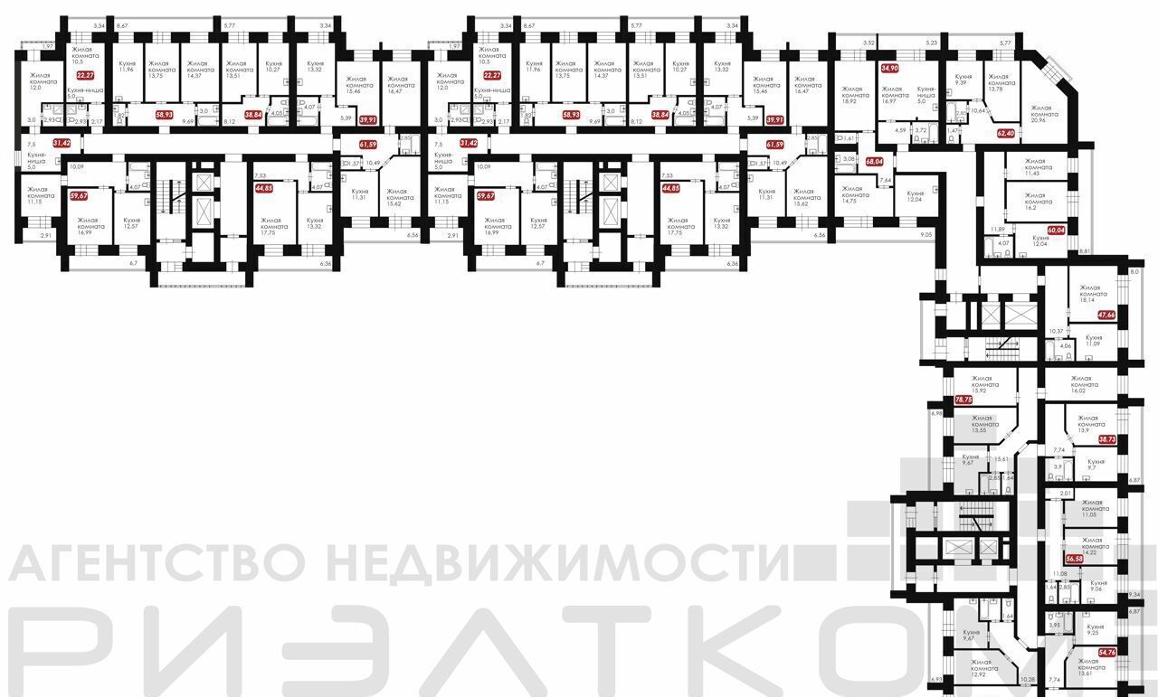 квартира г Благовещенск ул Набережная 50/2 фото 4