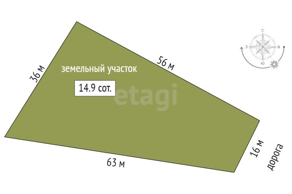 земля р-н Костромской посёлок Губачёво фото 10