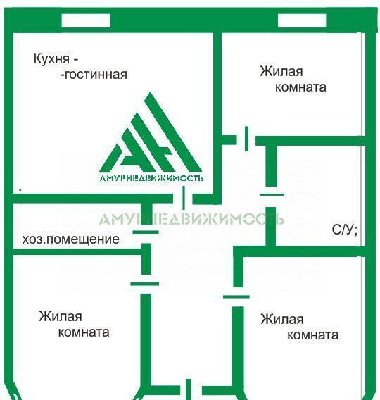 дом р-н Благовещенский с Чигири ул Муромская Благовещенск фото 3