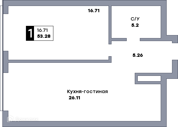 квартира г Самара р-н Октябрьский ул Мичурина 1 городской округ Самара фото 1