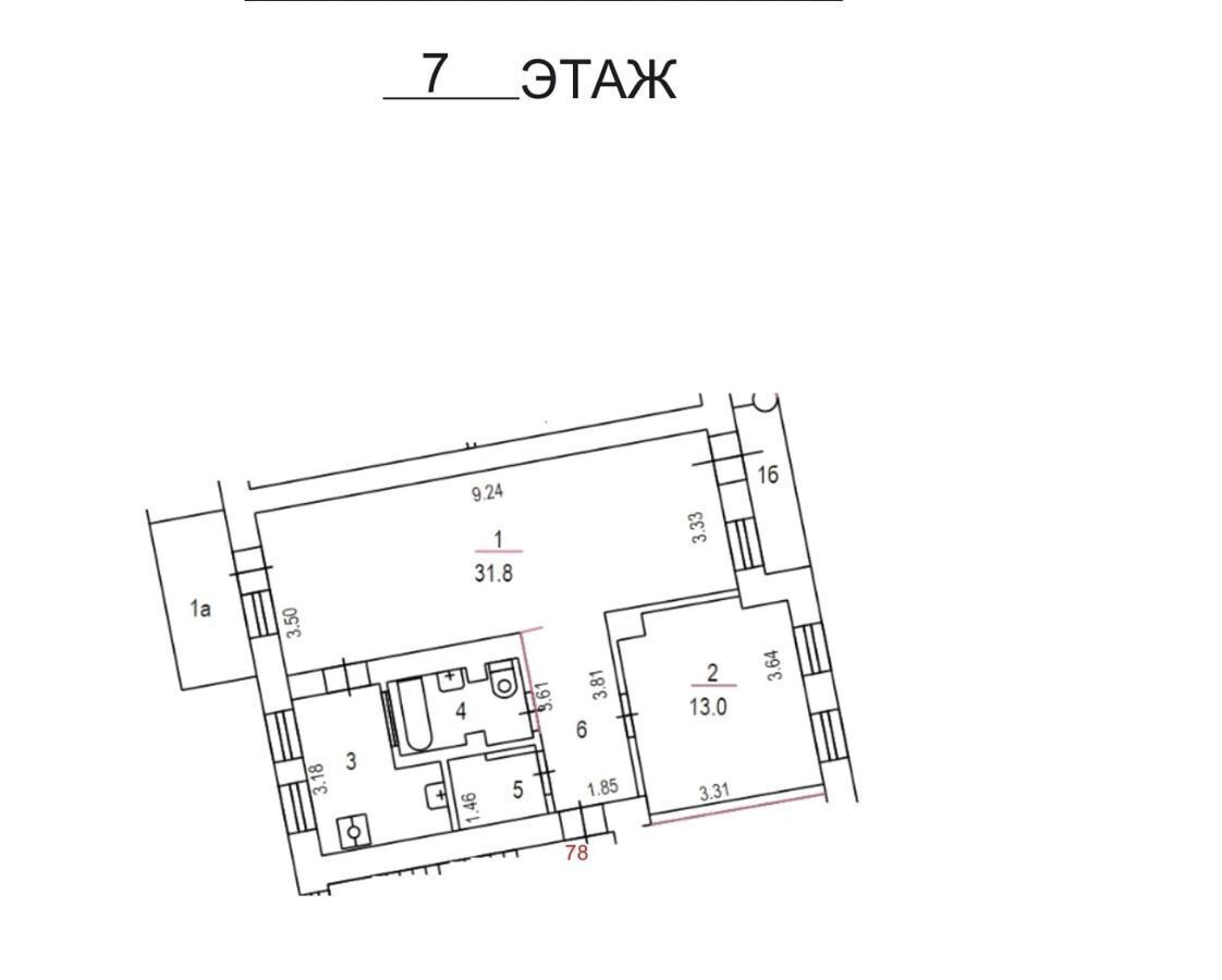 квартира г Москва метро Курская Бауманка ул Земляной Вал 21/2с 1 фото 13