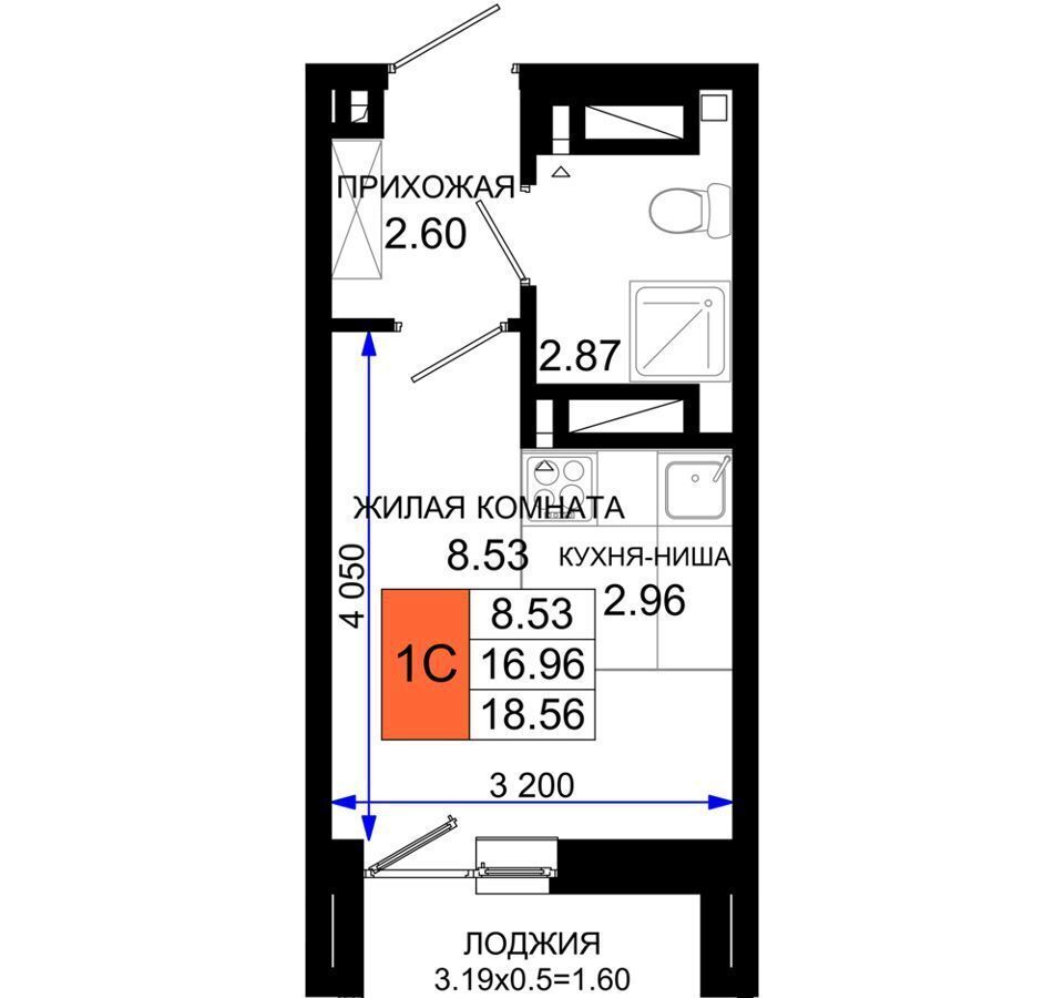 квартира г Ростов-на-Дону р-н Октябрьский ЖК «Октябрь Парк» фото 10