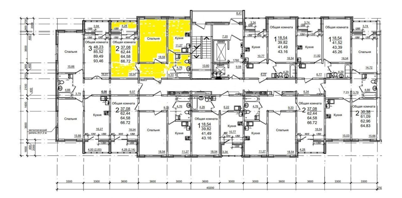 квартира г Саратов р-н Кировский Солнечный 2 ул им Академика Семенова Н.Н. 21 фото 5