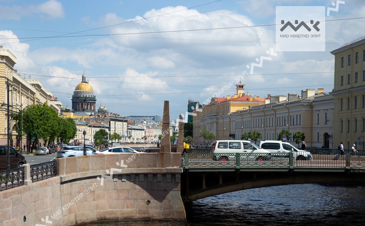 квартира г Санкт-Петербург метро Садовая наб Реки Мойки 100 фото 36