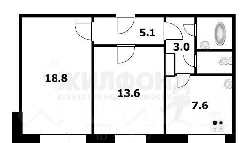 квартира г Азов ул Макаровского 88 Азовский район фото 2