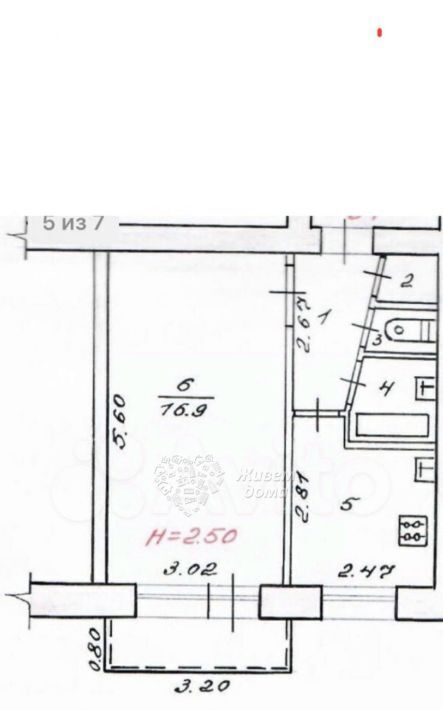 квартира г Волгоград р-н Советский ул 35-й Гвардейской 5 фото 7